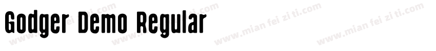 Godger Demo Regular字体转换